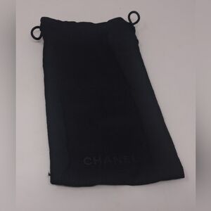 NEW Authentic Chanel Sunglasses Drawstring Storage Bag Black Glasses Jewelry